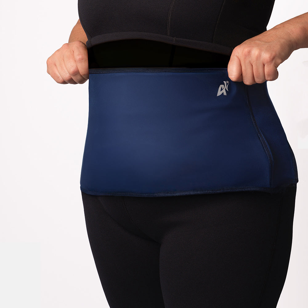 Moderate Compression High Profile Ostomy Wrap - Blue – Awestomy Active